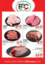 Pac Cash&Carry Offerte fresco - al 30.11.2025