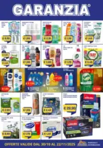 Gruppo Garanzia Offerte valide dal 30/10 al 22/11/2025 - al 22.11.2025