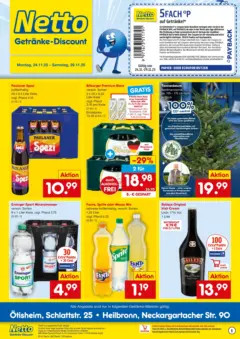 Netto Marken-Discount prospekt Heilbronn	 ab 24.11.2025 gültig