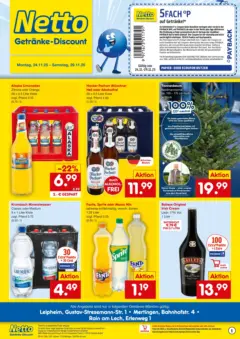 Netto Marken-Discount prospekt Leipheim	 ab 24.11.2025 gültig