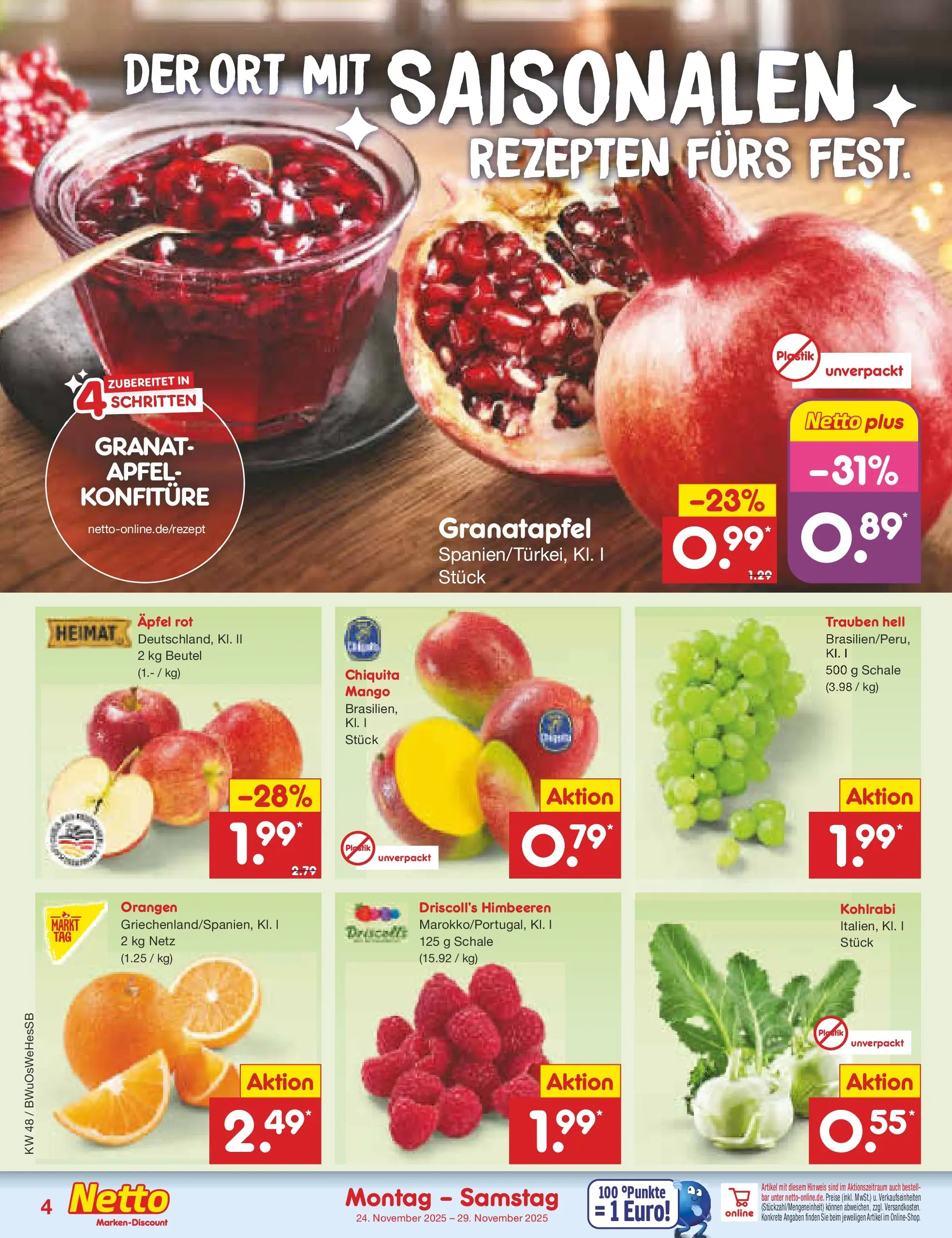 Netto Marken-Discount prospekt Stemwede-Dielingen	 (ab 23.11.2025) » Angebote | Seite: 4