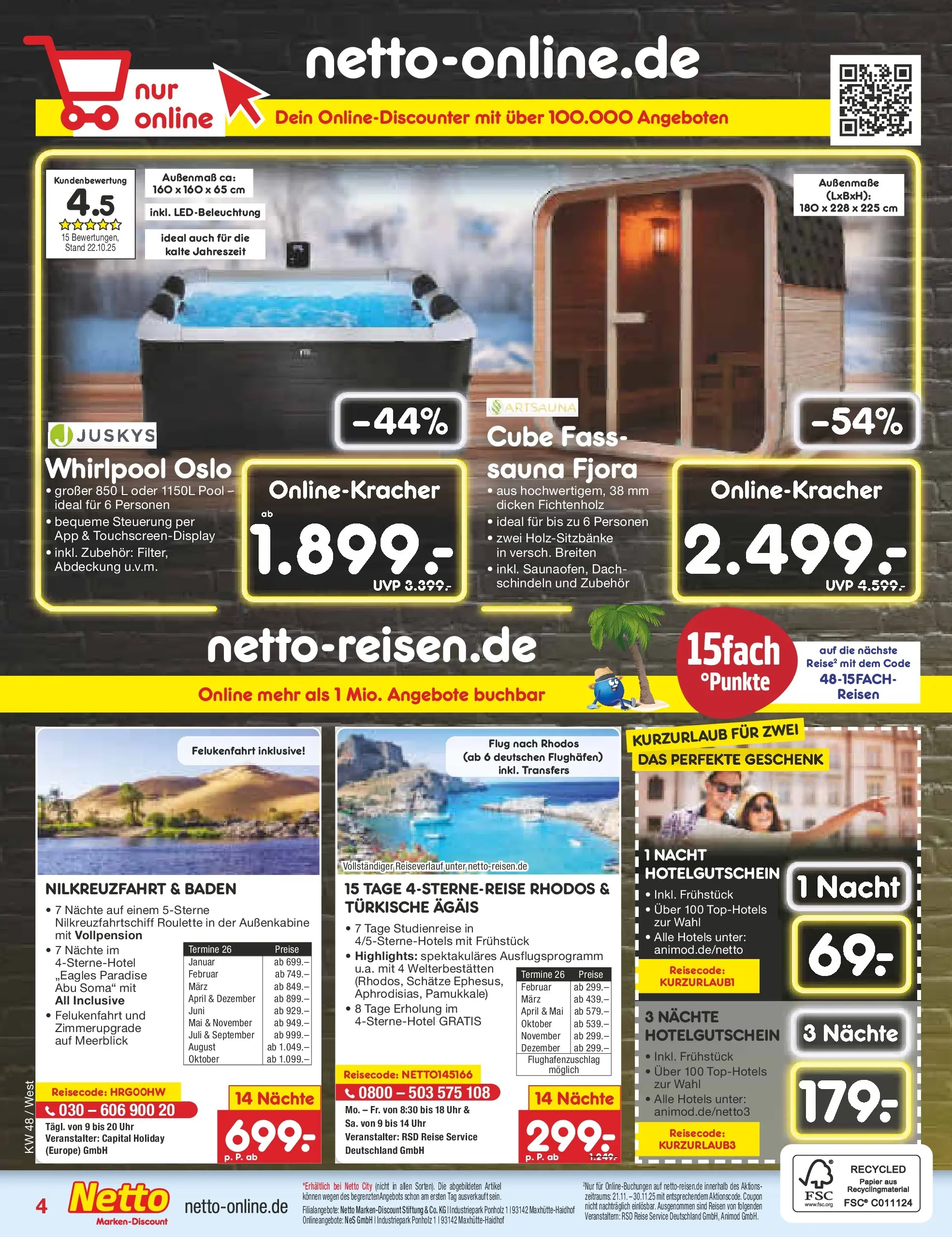 Netto Marken-Discount prospekt Wuppertal	 (ab 23.11.2025) » Angebote | Seite: 23 | Produkte: Uhr