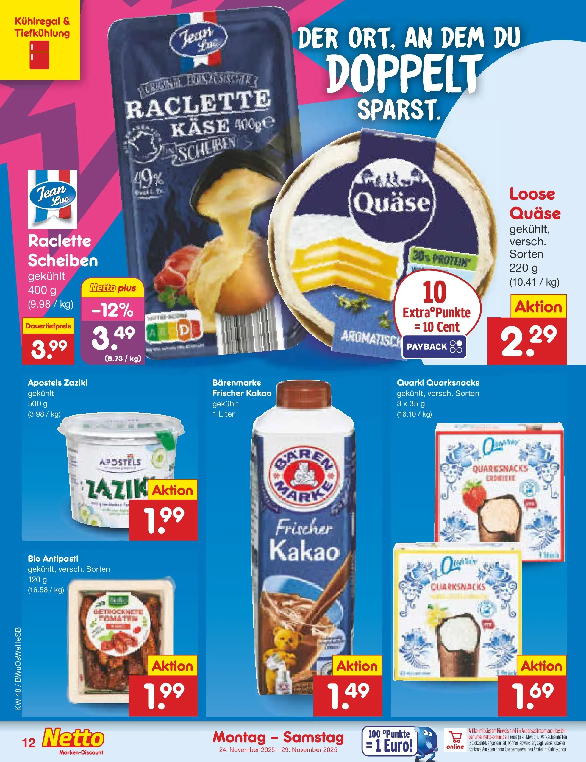 Netto Marken-Discount prospekt Stemwede-Dielingen	 (ab 23.11.2025) » Angebote | Seite: 12