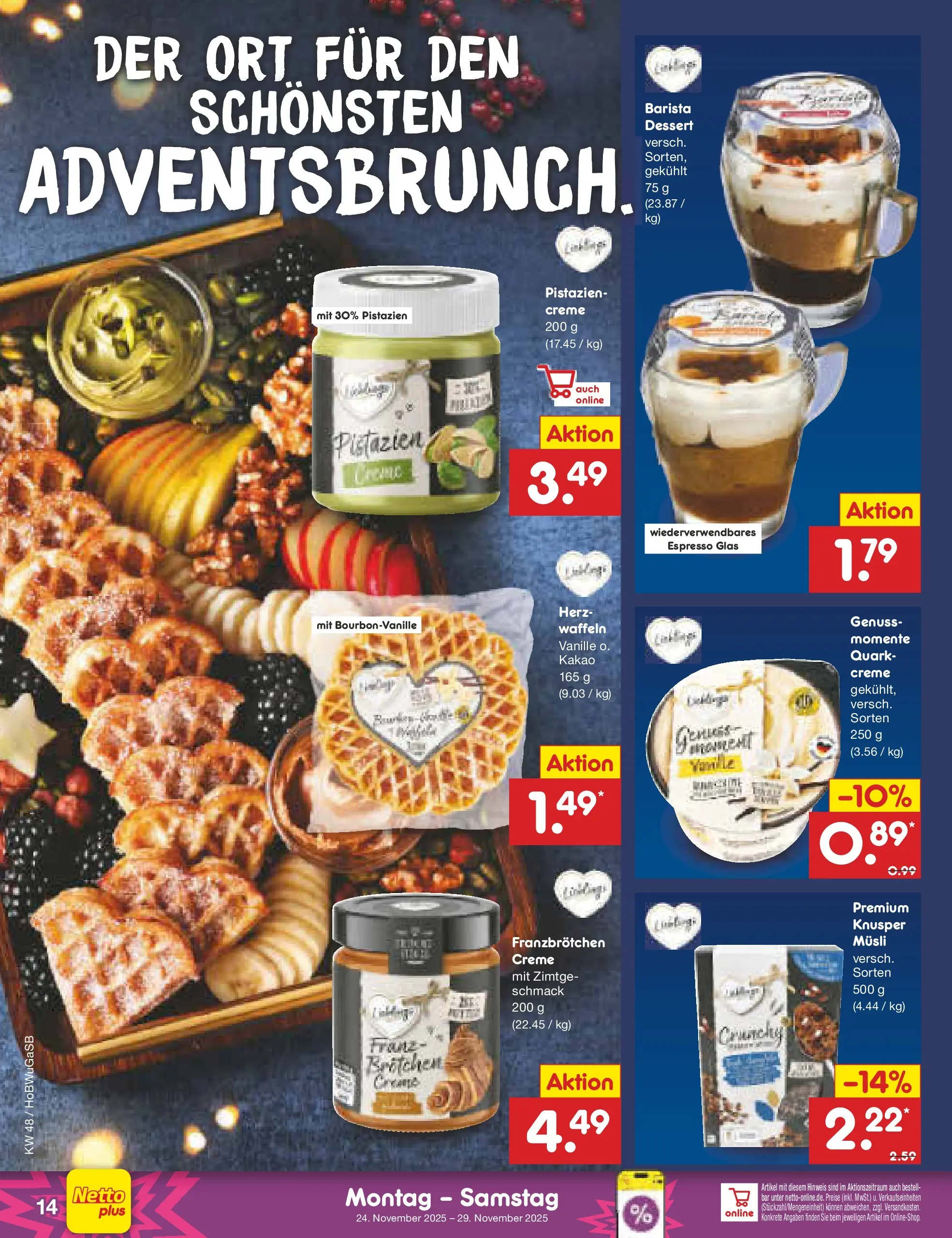 Netto Marken-Discount prospekt Hannover	 (ab 23.11.2025) » Angebote | Seite: 14