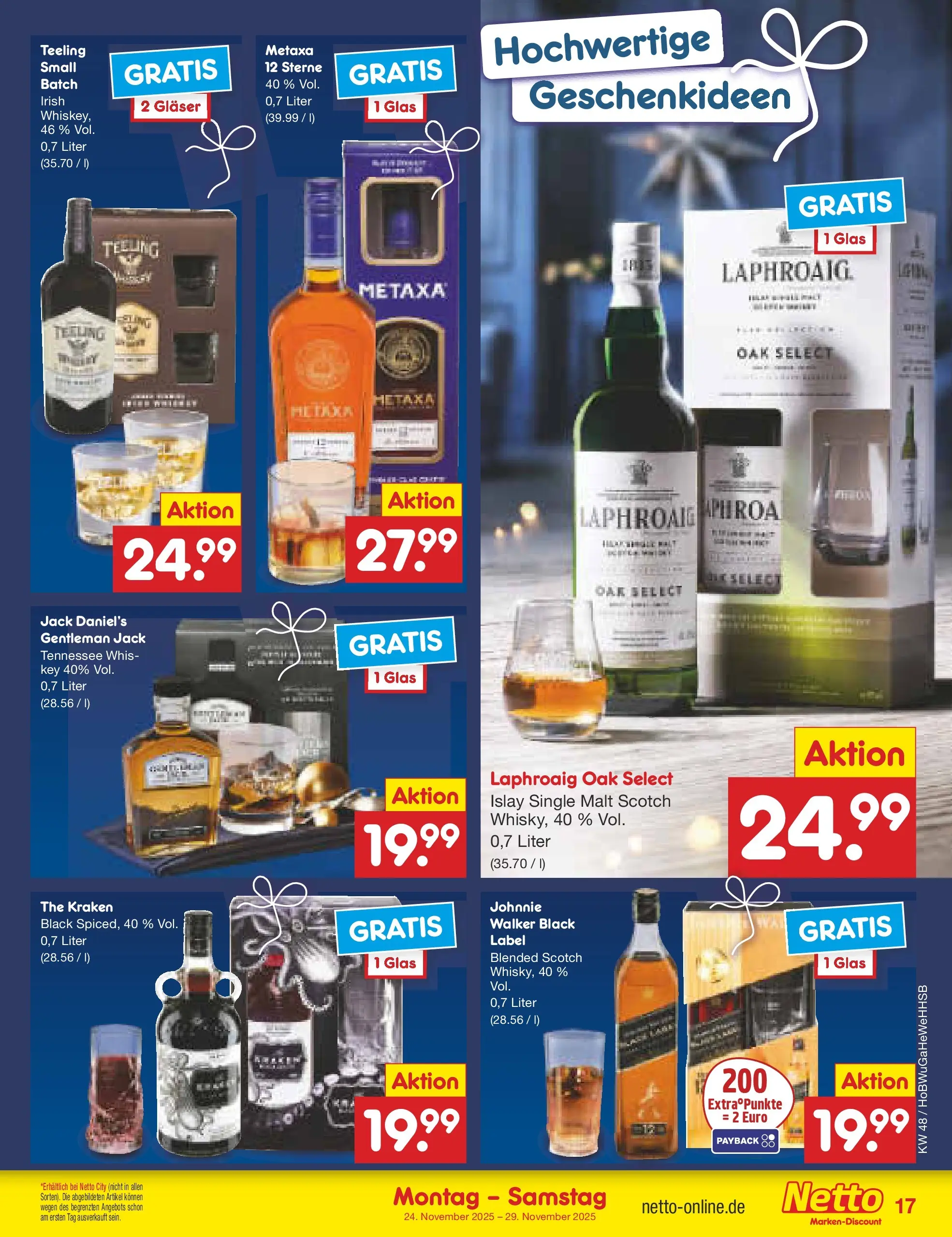 Netto Marken-Discount prospekt Hannover	 (ab 23.11.2025) » Angebote | Seite: 17