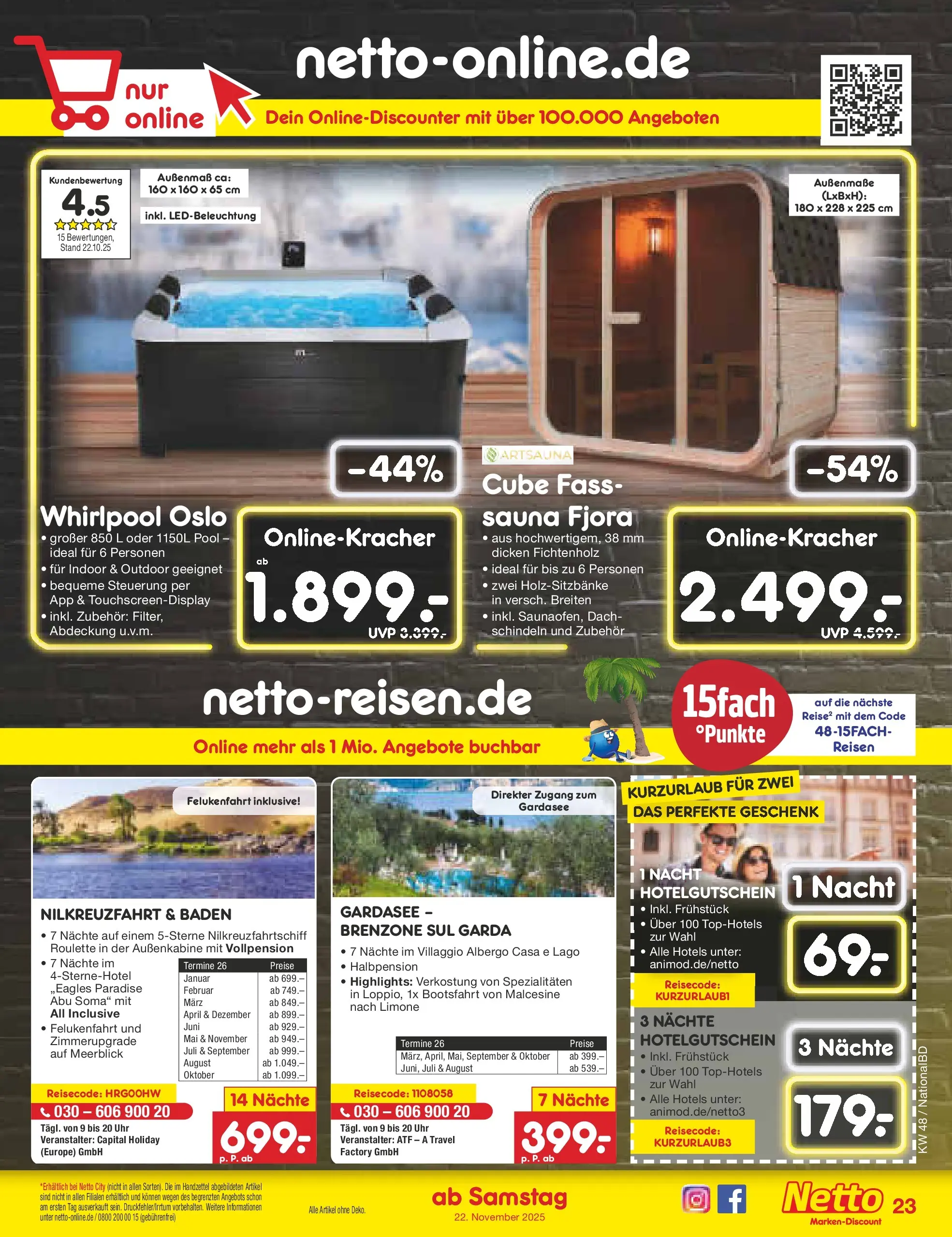 Netto Marken-Discount prospekt Augustusburg	 (ab 23.11.2025) » Angebote | Seite: 27 | Produkte: Uhr