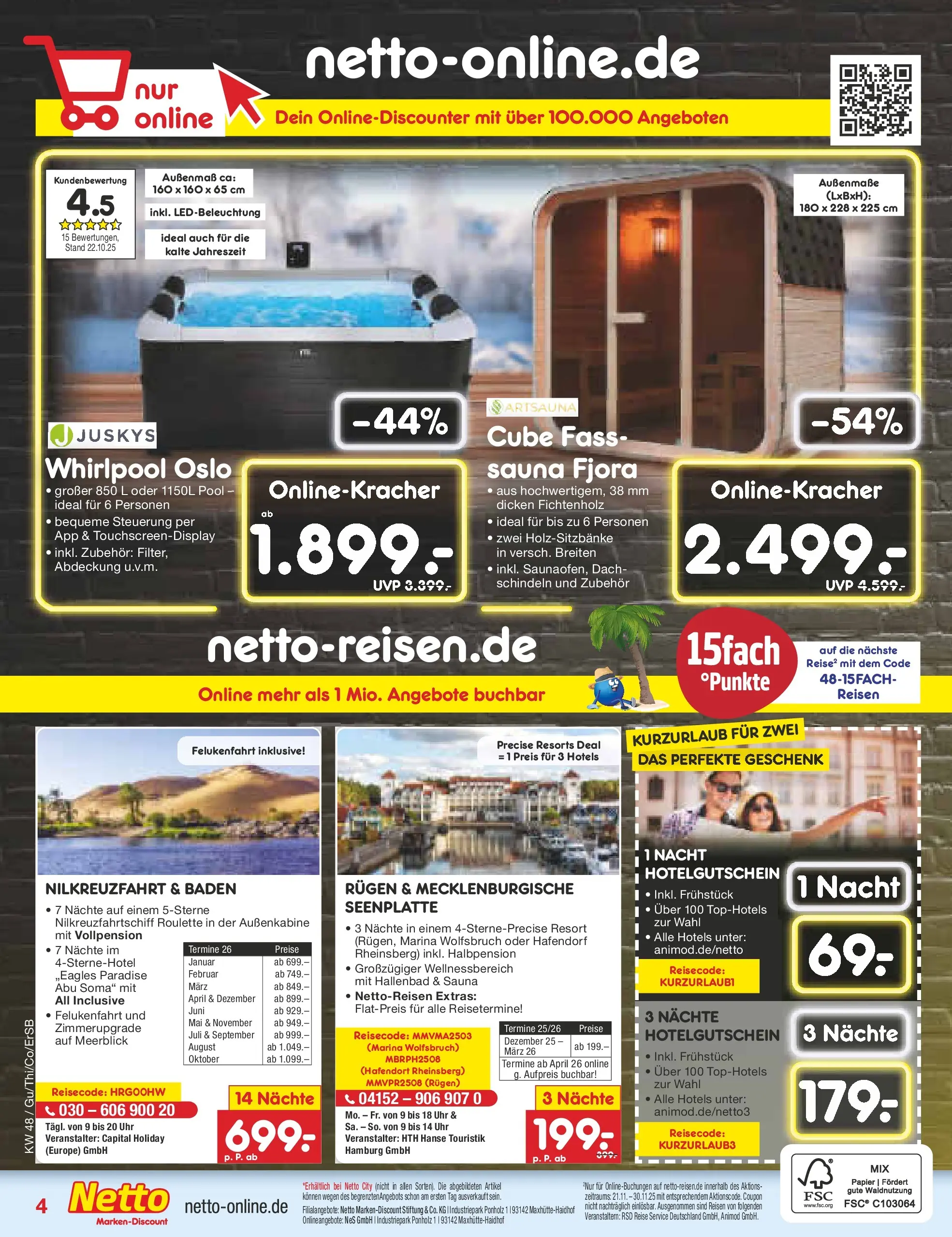 Netto Marken-Discount prospekt Erfurt	 (ab 23.11.2025) » Angebote | Seite: 23 | Produkte: Uhr