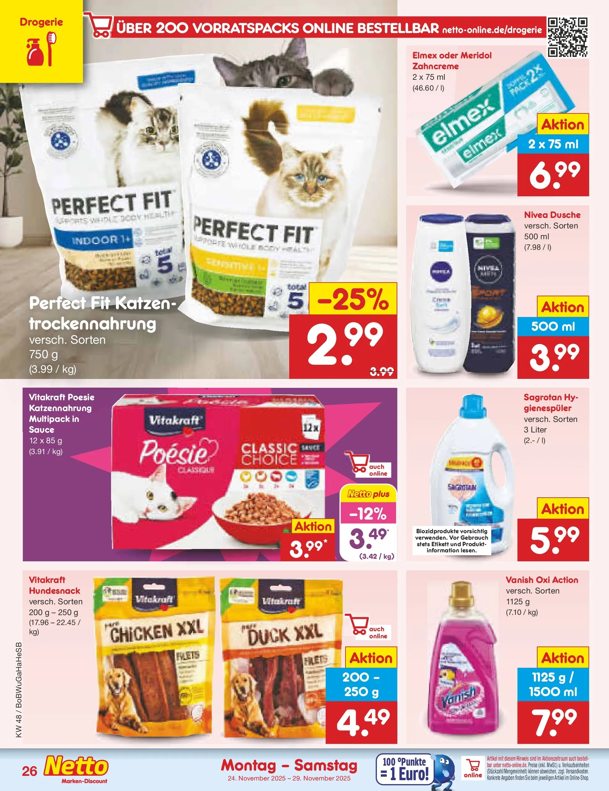 Netto Marken-Discount prospekt Moormerland	 (ab 23.11.2025) » Angebote | Seite: 32 | Produkte: Dusche