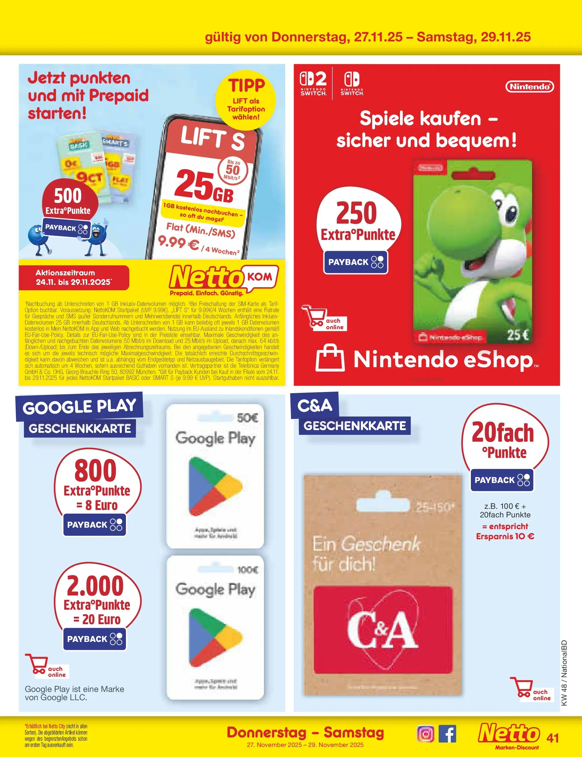 Netto Marken-Discount prospekt Augustusburg	 (ab 23.11.2025) » Angebote | Seite: 49