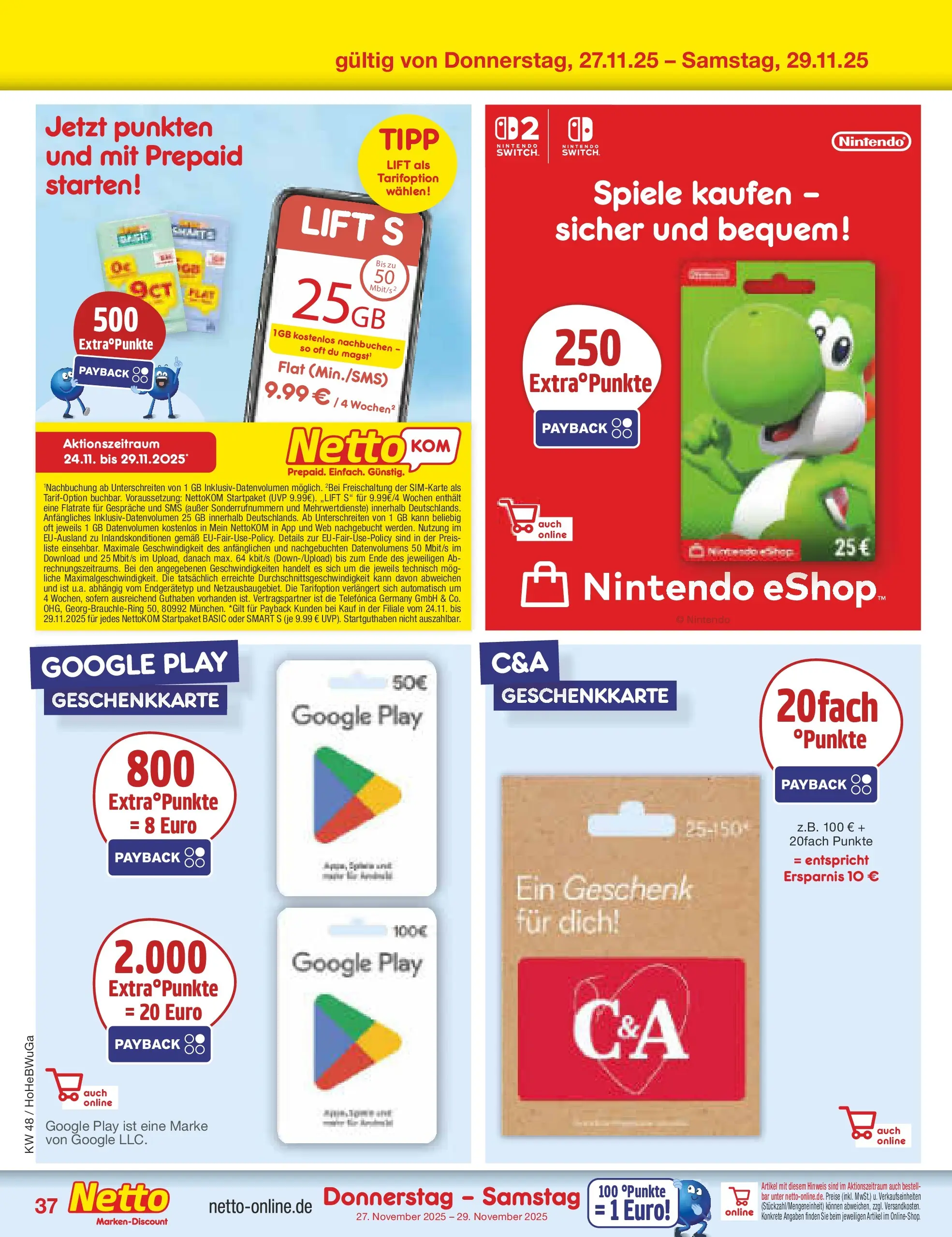 Netto Marken-Discount prospekt Hannover	 (ab 23.11.2025) » Angebote | Seite: 43