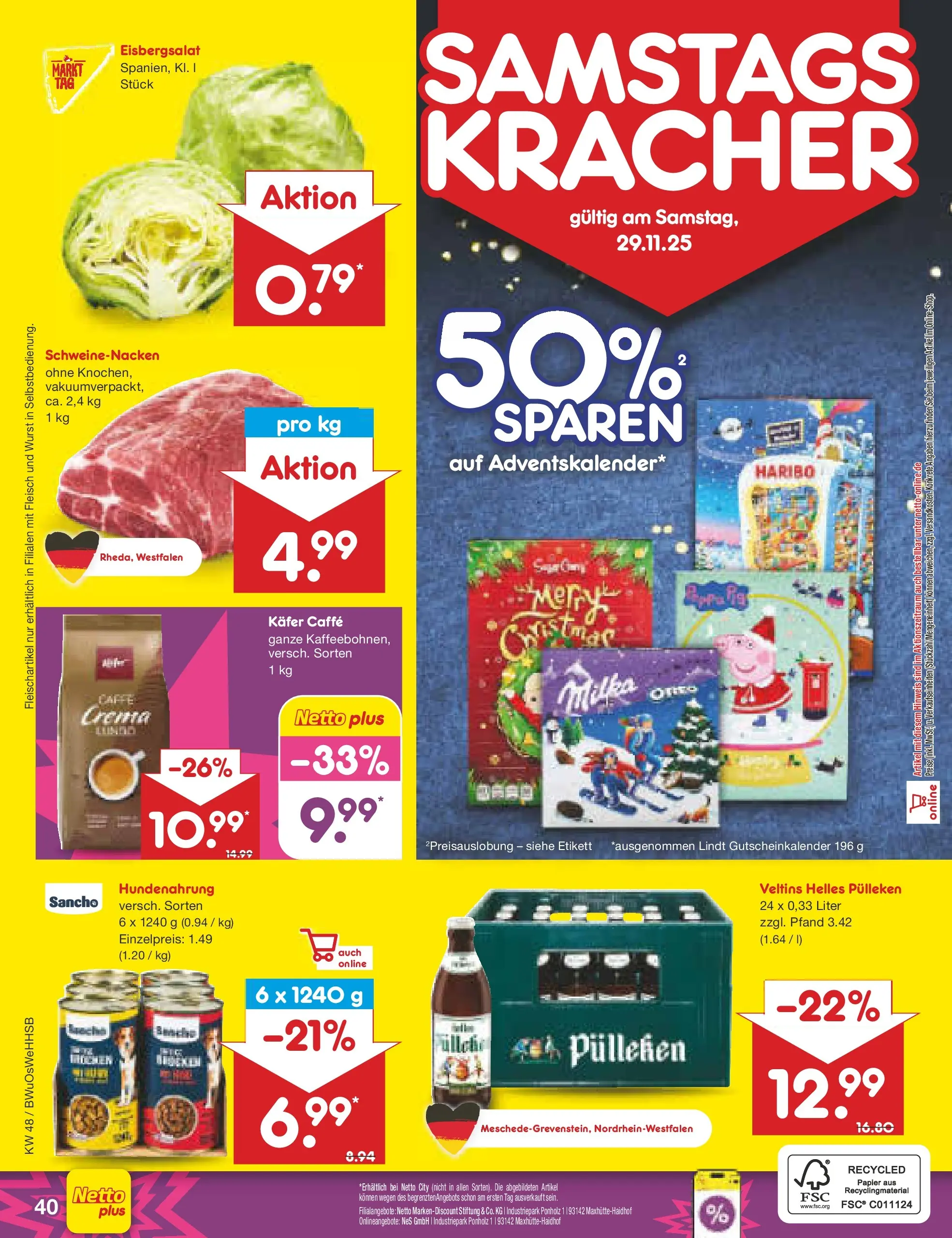 Netto Marken-Discount prospekt Stemwede-Dielingen	 (ab 23.11.2025) » Angebote | Seite: 46