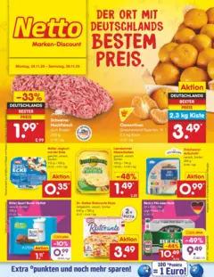 Netto Marken-Discount prospekt Moormerland ab 23.11.2025 gültig Netto Marken-Discount prospekt Moormerland ab 23.11.2025 gültig