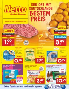 Netto Marken-Discount prospekt Hannover	 ab 24.11.2025 gültig