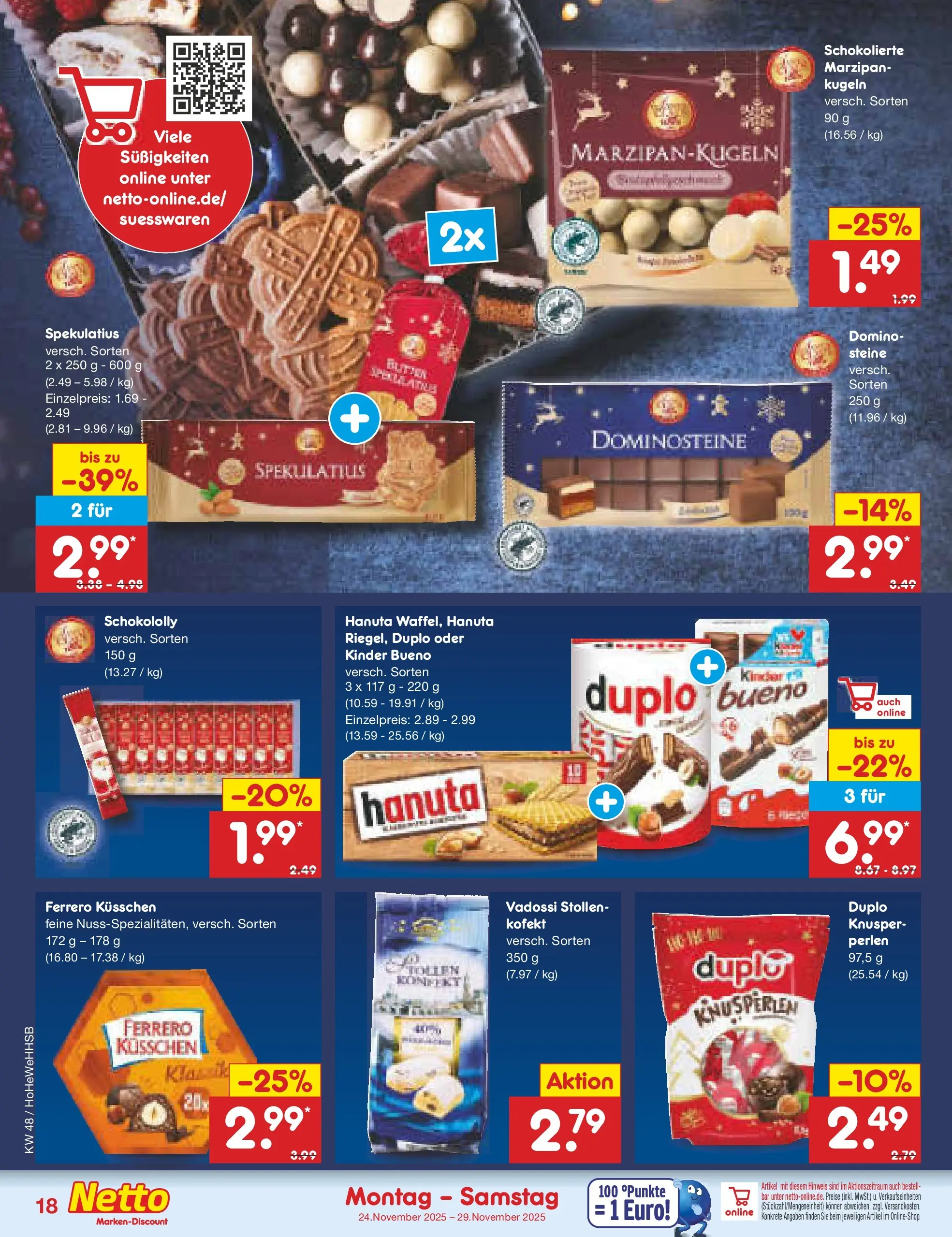 Netto Marken-Discount prospekt Hannover	 (ab 23.11.2025) » Angebote | Seite: 18
