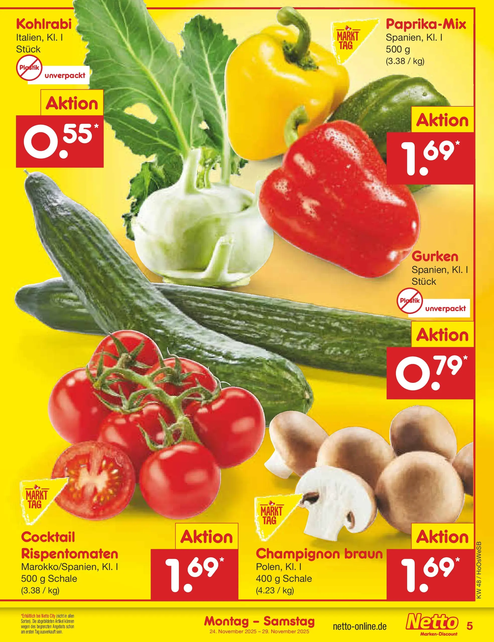 Netto Marken-Discount prospekt Hannover	 (ab 23.11.2025) » Angebote | Seite: 5