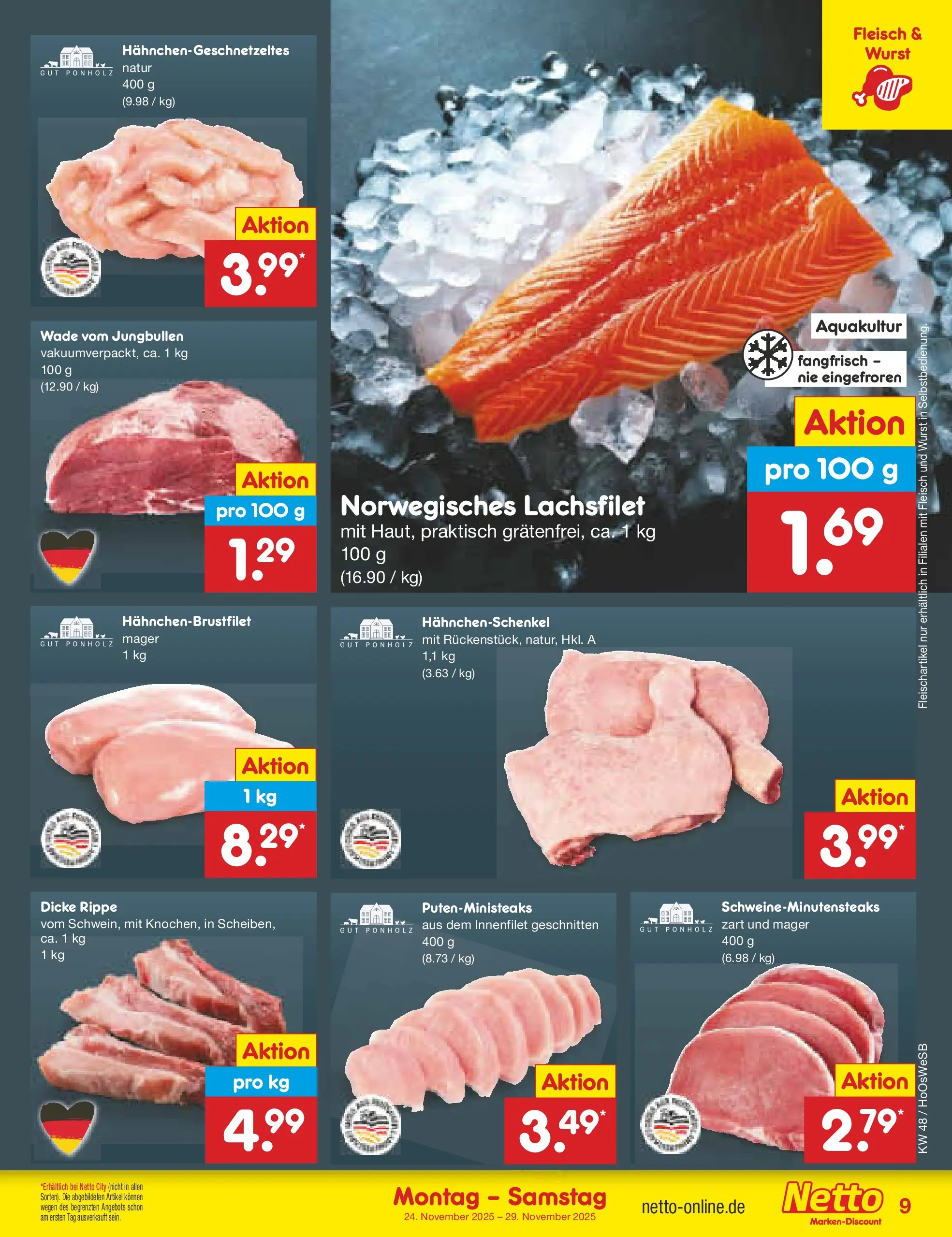 Netto Marken-Discount prospekt Hannover	 (ab 23.11.2025) » Angebote | Seite: 9