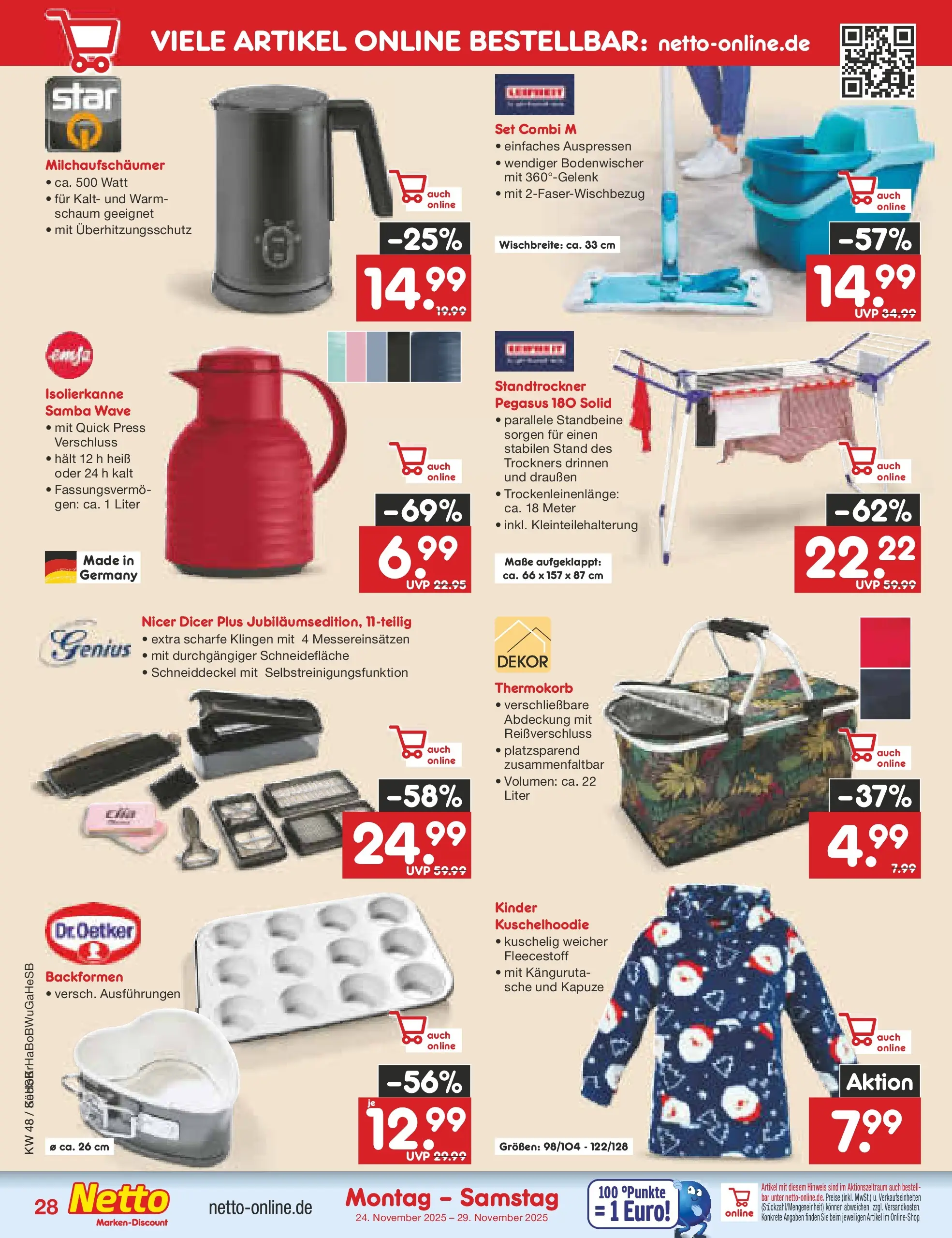 Netto Marken-Discount prospekt Brietlingen	 (ab 23.11.2025) » Angebote | Seite: 34
