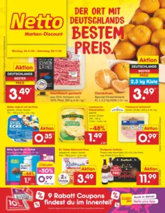 Netto Marken-Discount prospekt Bad Friedrichshall	 ab 24.11.2025 gültig