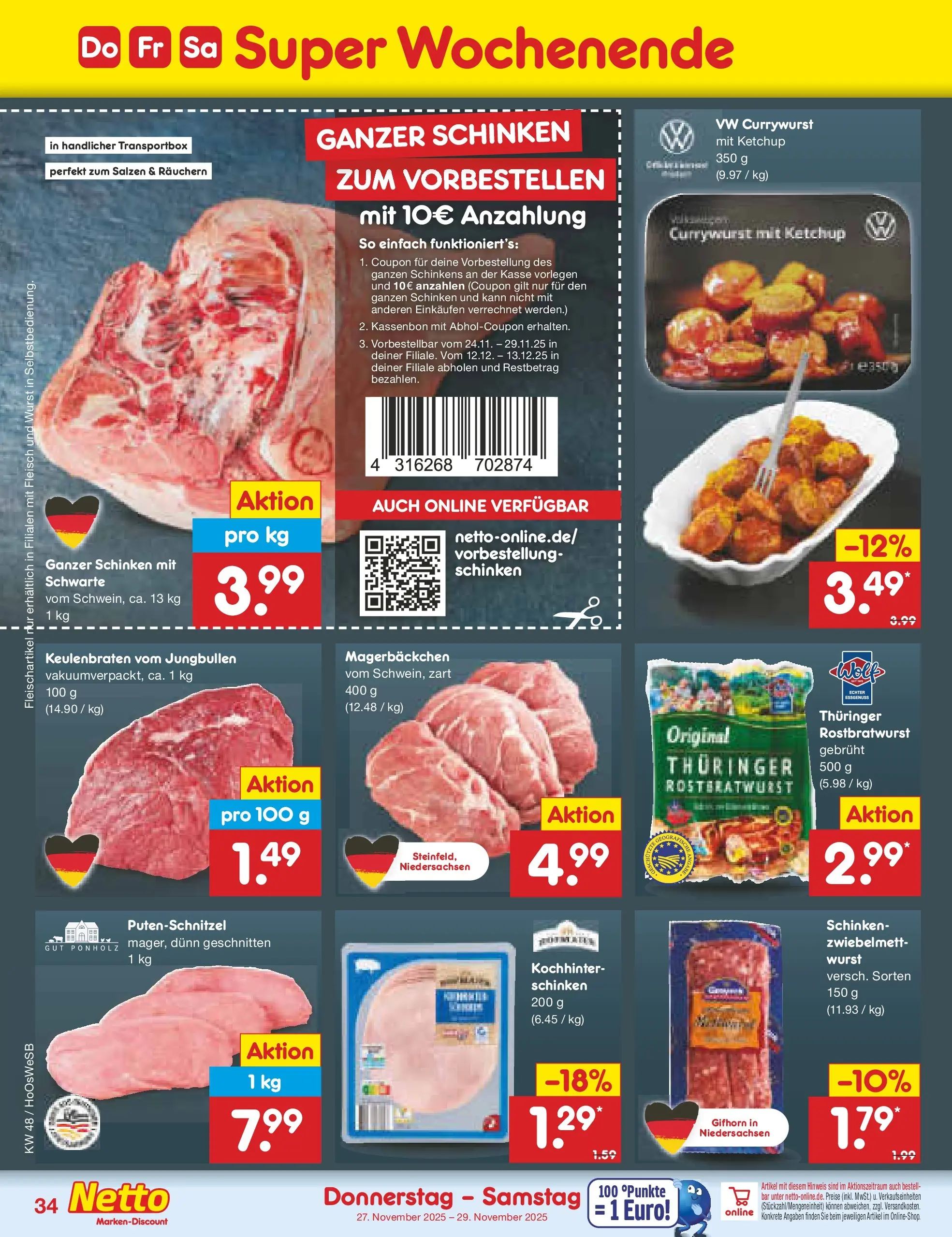 Netto Marken-Discount prospekt Hannover	 (ab 23.11.2025) » Angebote | Seite: 40