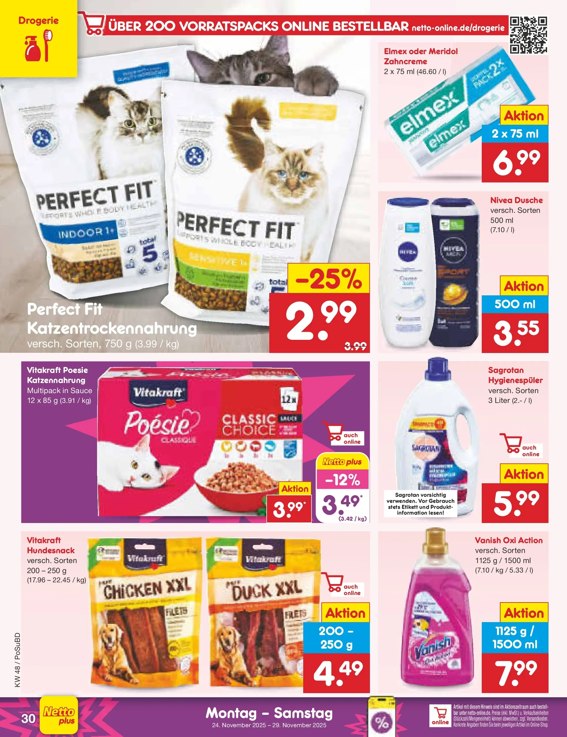 Netto Marken-Discount prospekt Regensburg	 (ab 24.11.2025) » Angebote | Seite: 36 | Produkte: Dusche