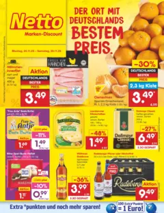 Netto Marken-Discount prospekt Kloster Lehnin	 ab 24.11.2025 gültig