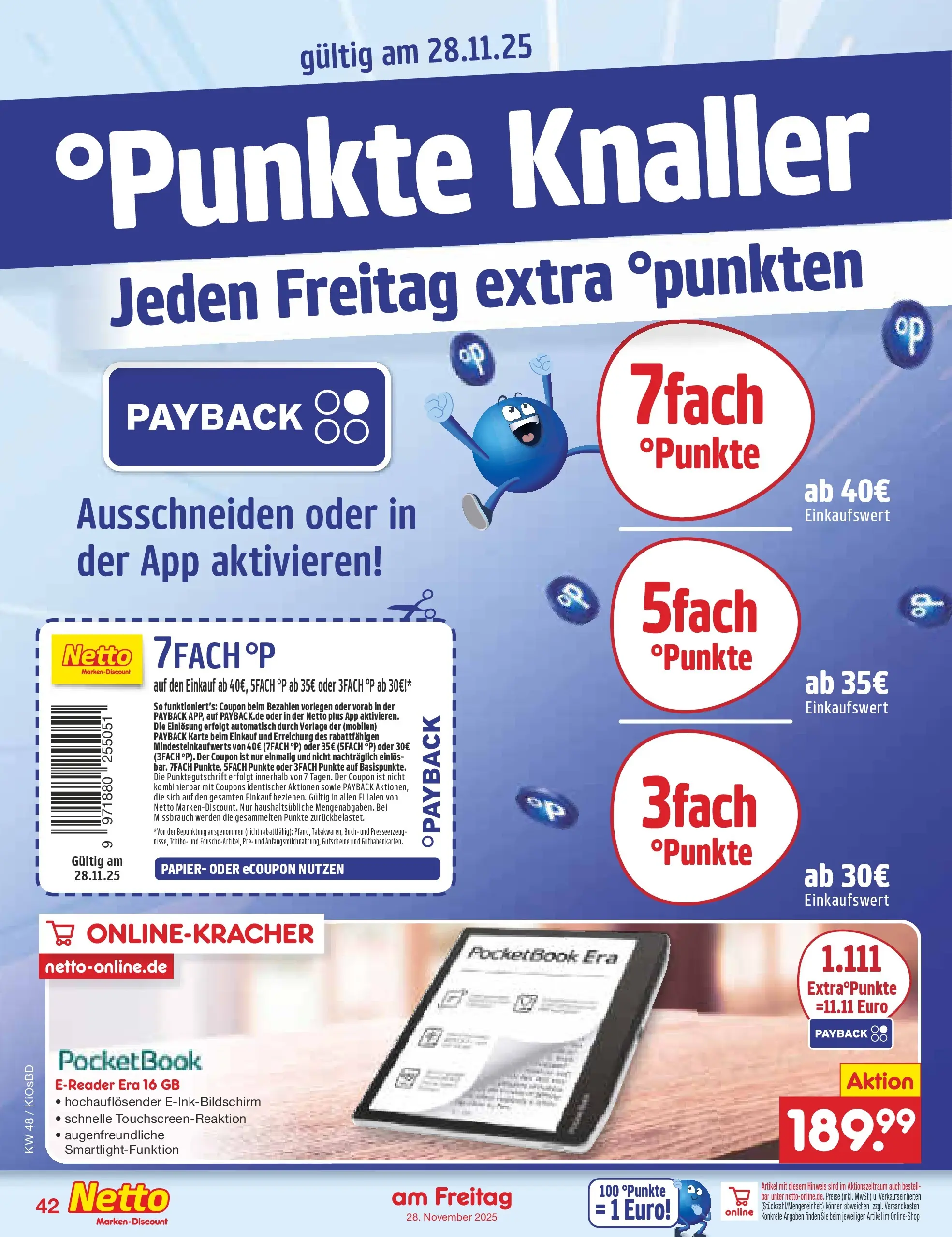 Netto Marken-Discount prospekt Mistelbach	 (ab 24.11.2025) » Angebote | Seite: 50