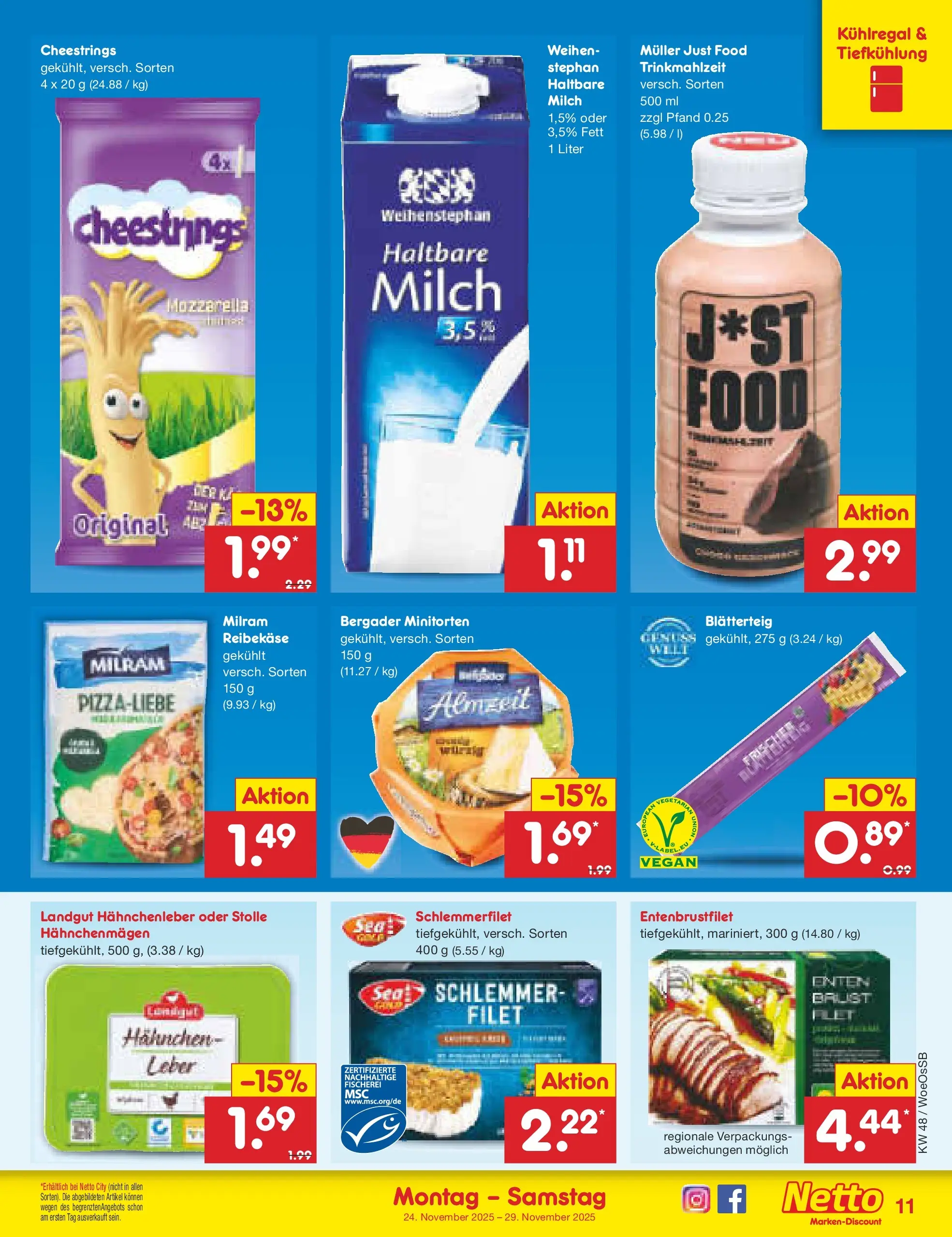 Netto Marken-Discount prospekt Gemmingen	 (ab 23.11.2025) » Angebote | Seite: 11
