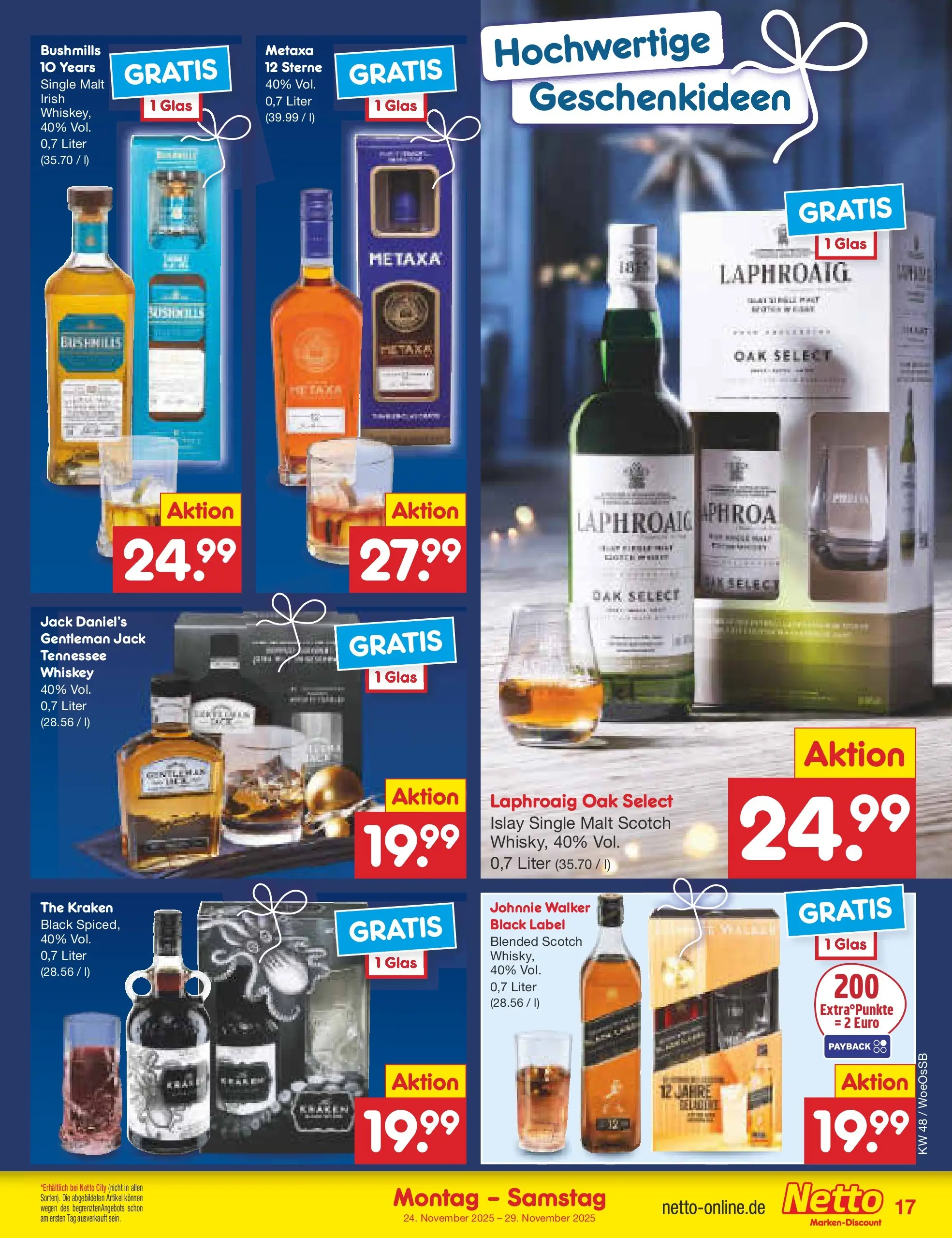 Netto Marken-Discount prospekt Gemmingen	 (ab 23.11.2025) » Angebote | Seite: 17