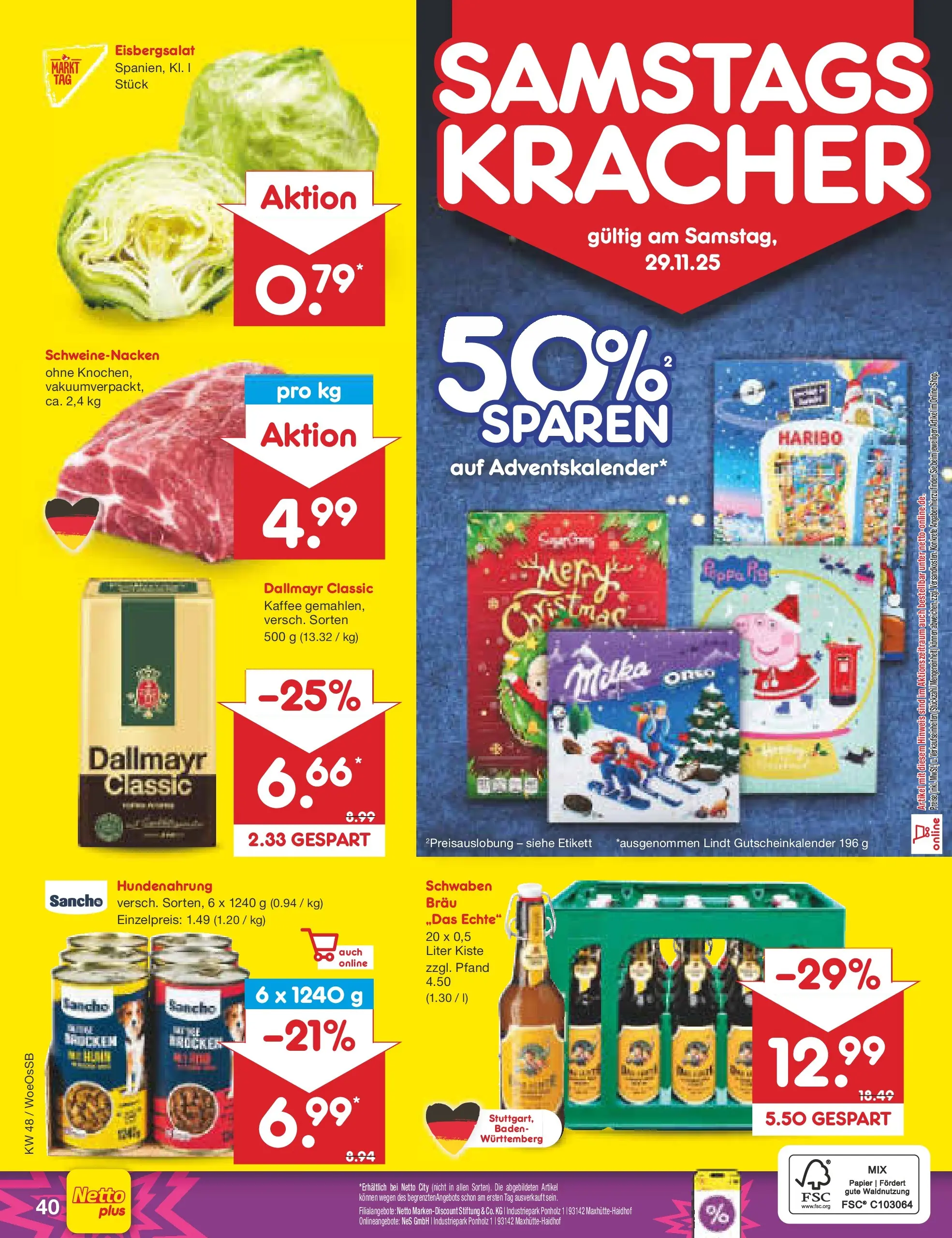 Netto Marken-Discount prospekt Gemmingen	 (ab 23.11.2025) » Angebote | Seite: 48