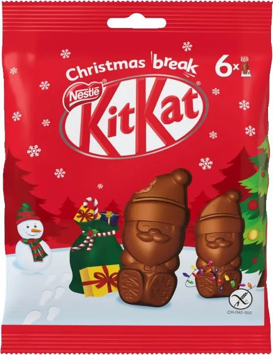 KIT KAT Шоколадови фигурки Дядо Коледа