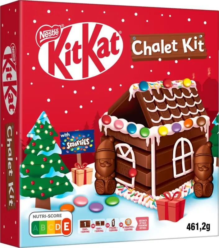 KIT KAT Къщичка от бисквити