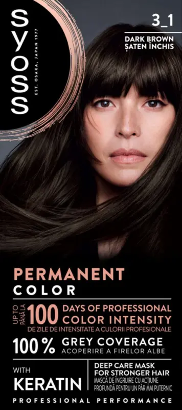 Syoss Боя за коса различни цветове