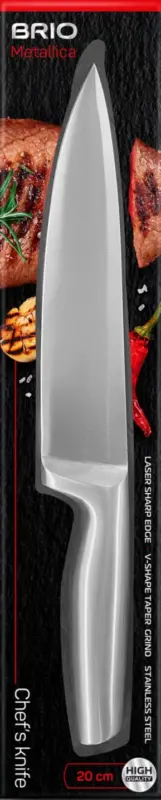 BRIO Нож за месо Metallica
