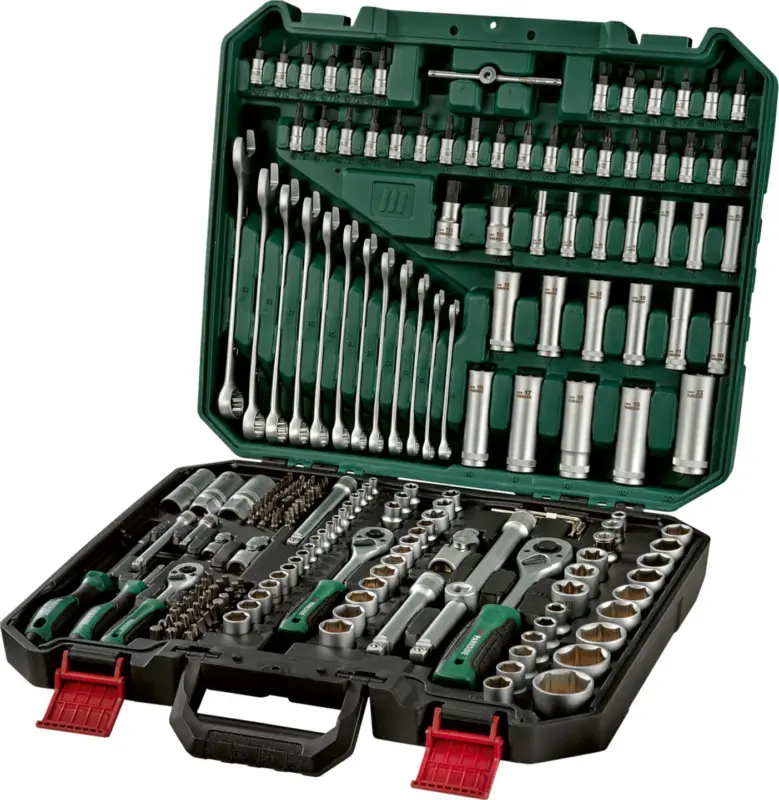 Parkside® Комплект тресчотки с накрайници