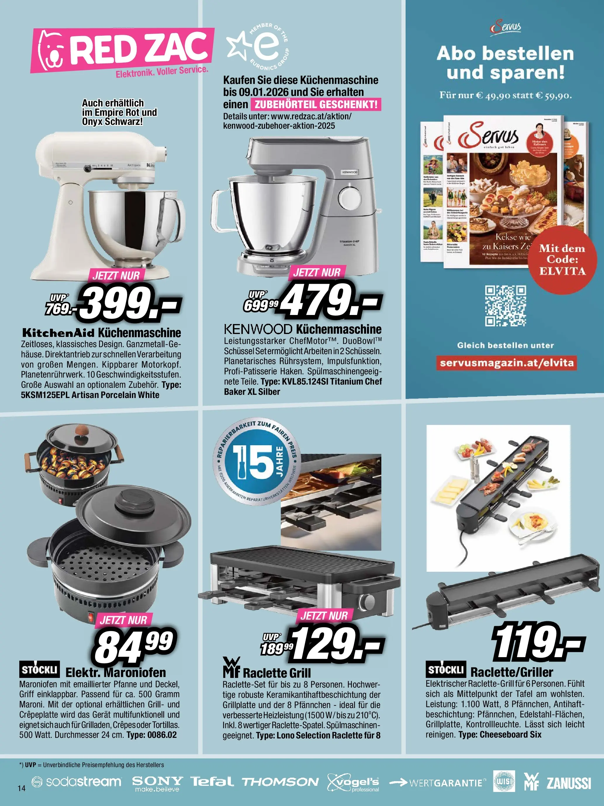RED ZAC BLACK FRIDAY - Flugblatt (24.11.2025) | Seite: 14 | Produkte: Kekse, Grill