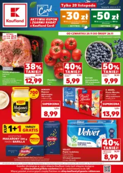 Pogląd oferty "Kaufland - Kaufland food ważne do 26.11" - ważna od 19.11.2025