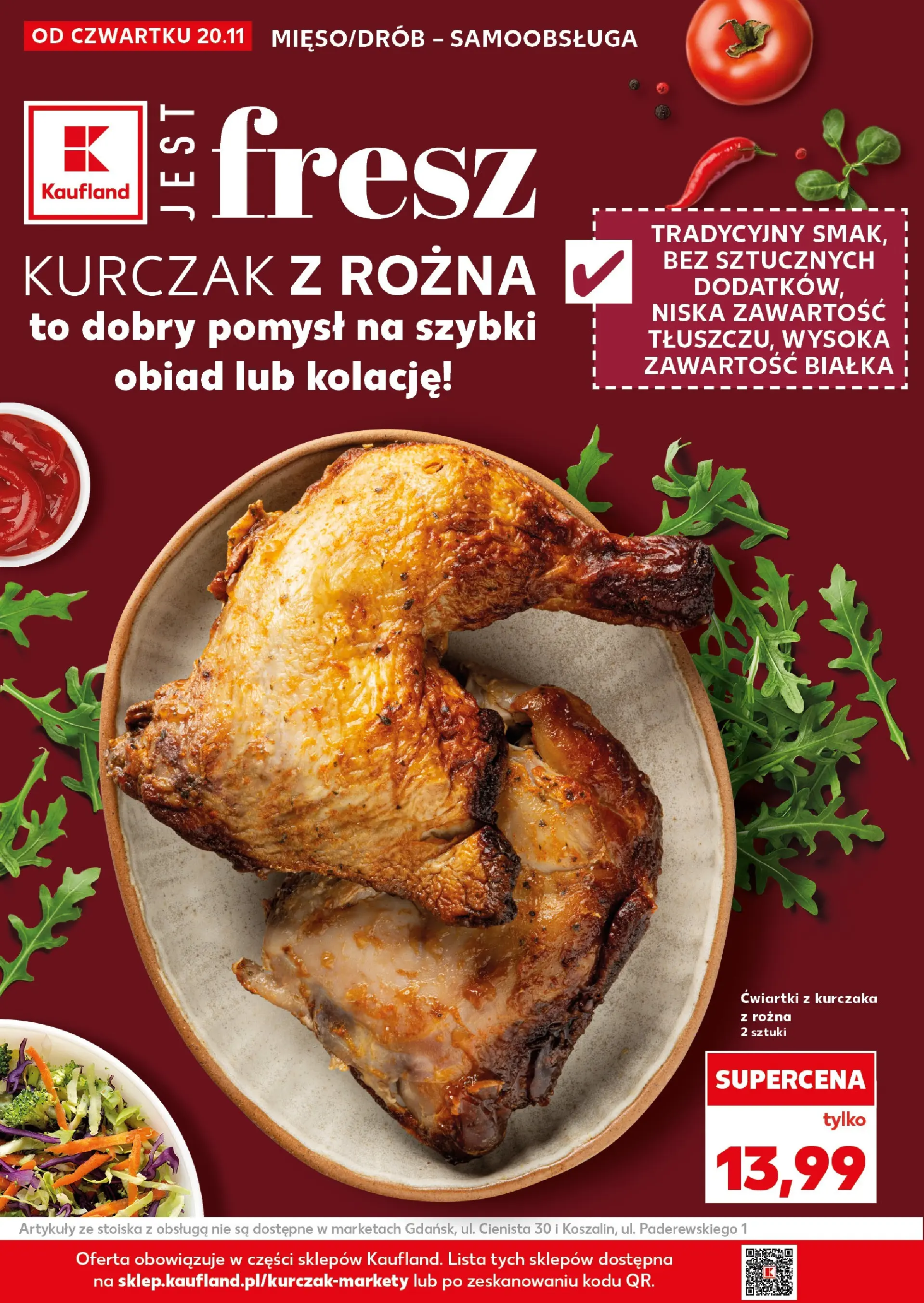 Kaufland gazetka od 20.11.2025 - od jutra PDF | Strona: 30 | Produkty: Kurczak