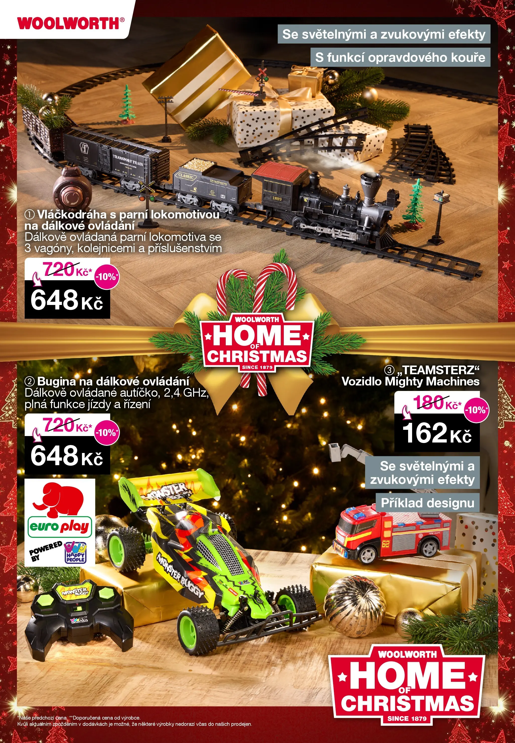 Woolworth leták - Třebíč od 21.11.2025 - akční nabídka | Strana: 14 | Produkty: Monster, Vláčkodráha