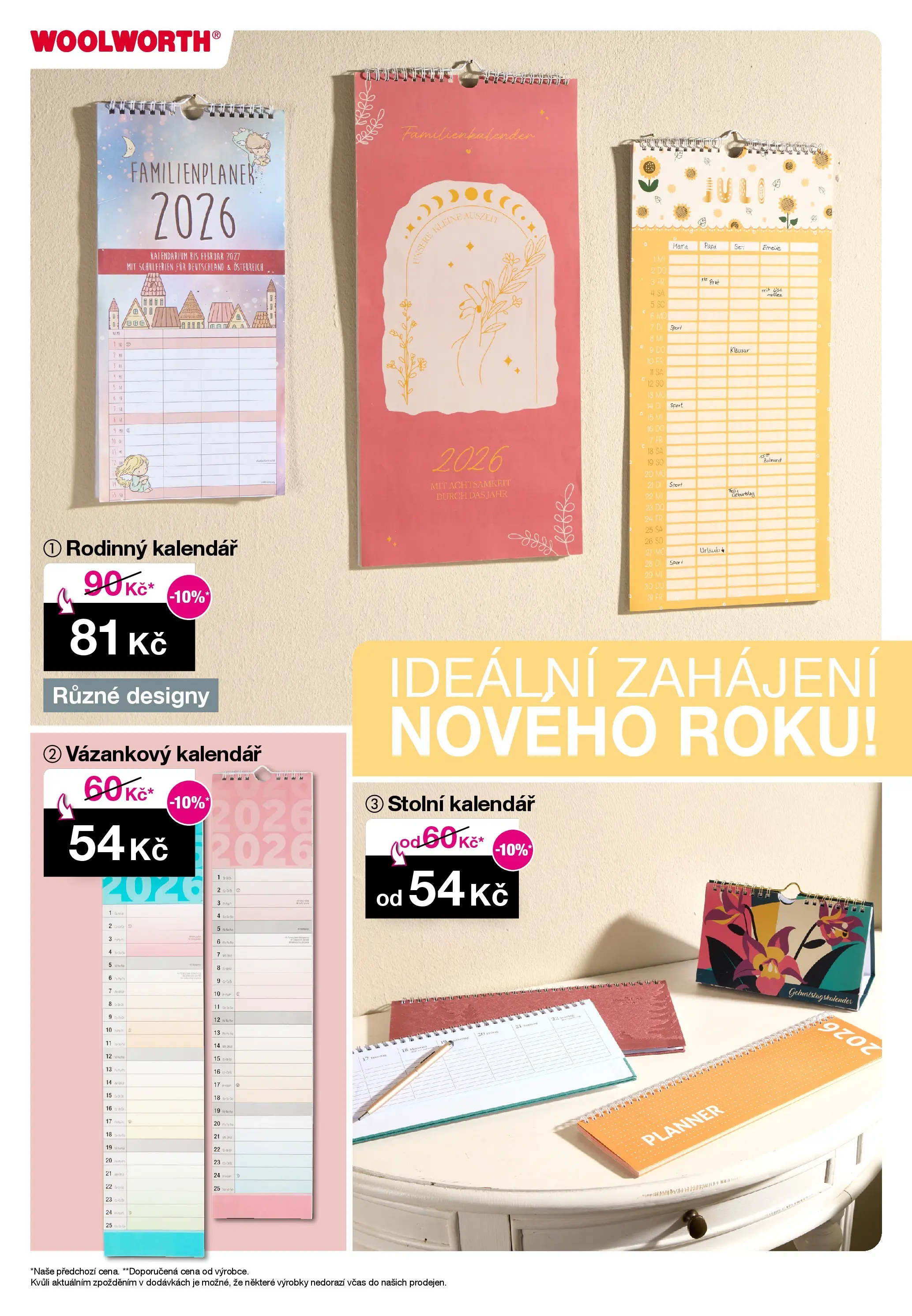 Woolworth leták - Třebíč od 21.11.2025 - akční nabídka | Strana: 21 | Produkty: Kalendář