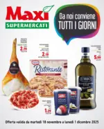 Maxi Supermercati Da noi conviene tutti i giorni - al 01.12.2025