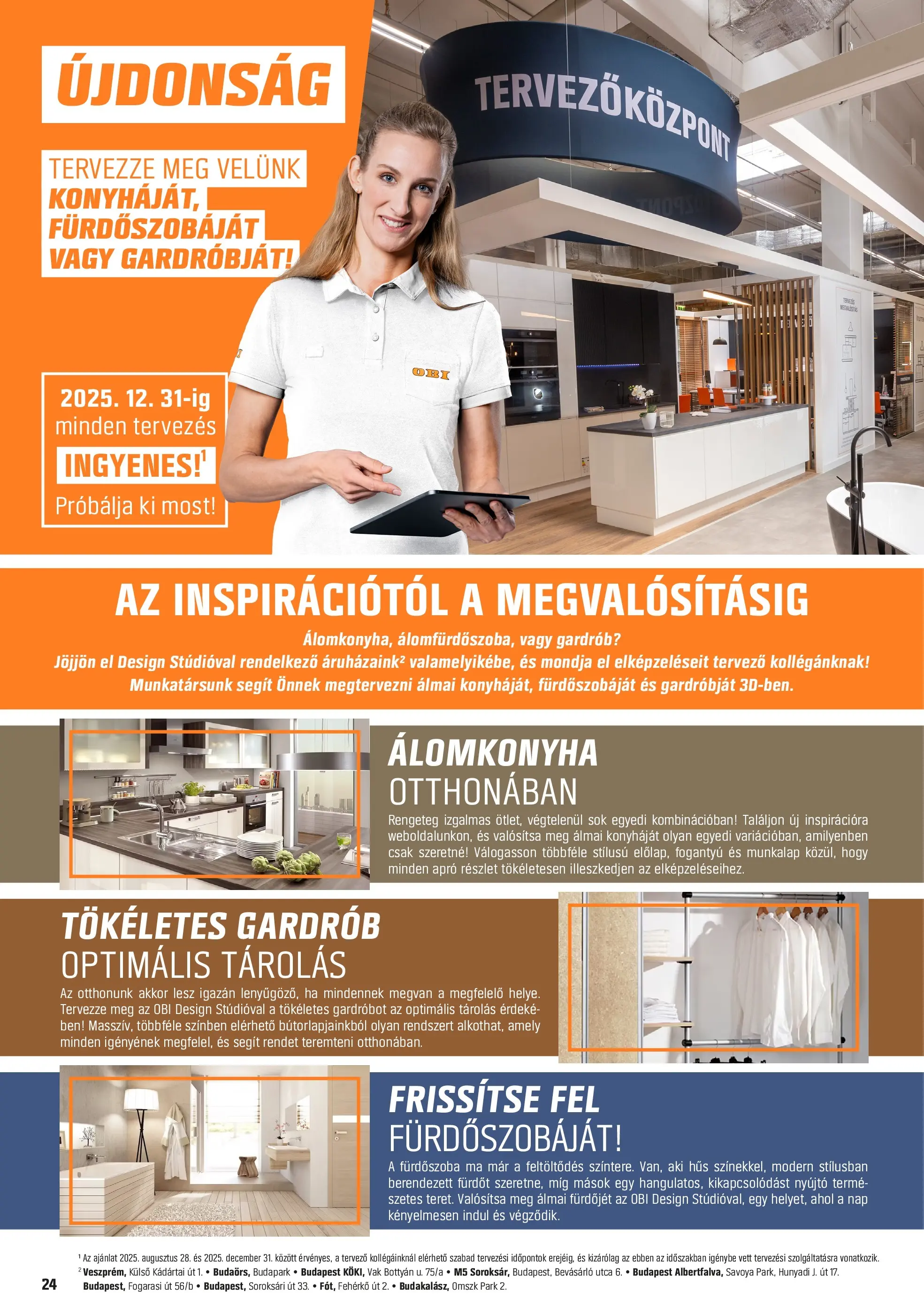 OBI - OBI újság érvényessége 2025.11.23-ig - 2025.11.21. -tól/töl > akció, lapozható szórólap 🛍️ | Oldal: 24 | Termékek: Hús, Gardrób, Fürdőszoba