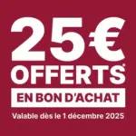 Bonobo 25€ offerts en bon d'achat pour 60€ dépensés - au 01.12.2025