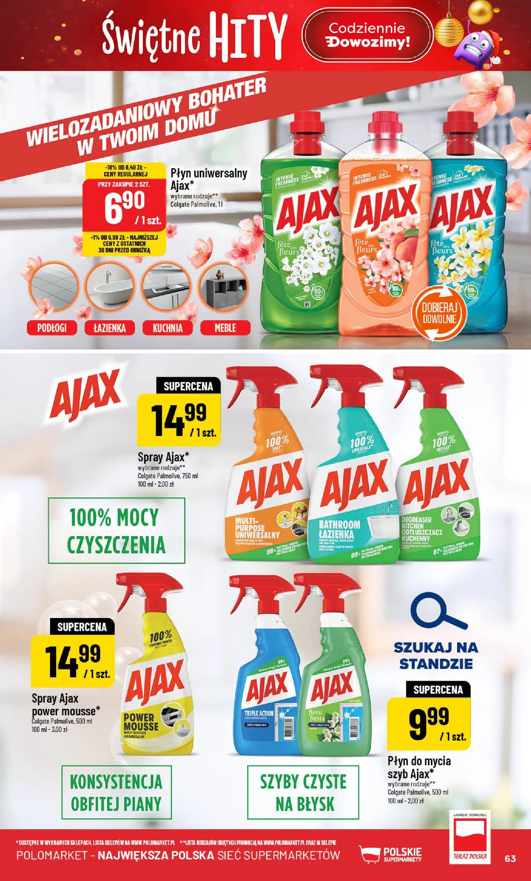 Nowa POLOmarket gazetka od jutra (19.11.2025) | Strona: 63 Nowa POLOmarket gazetka od jutra 19.11.2025 (PDF) | Strona: 63