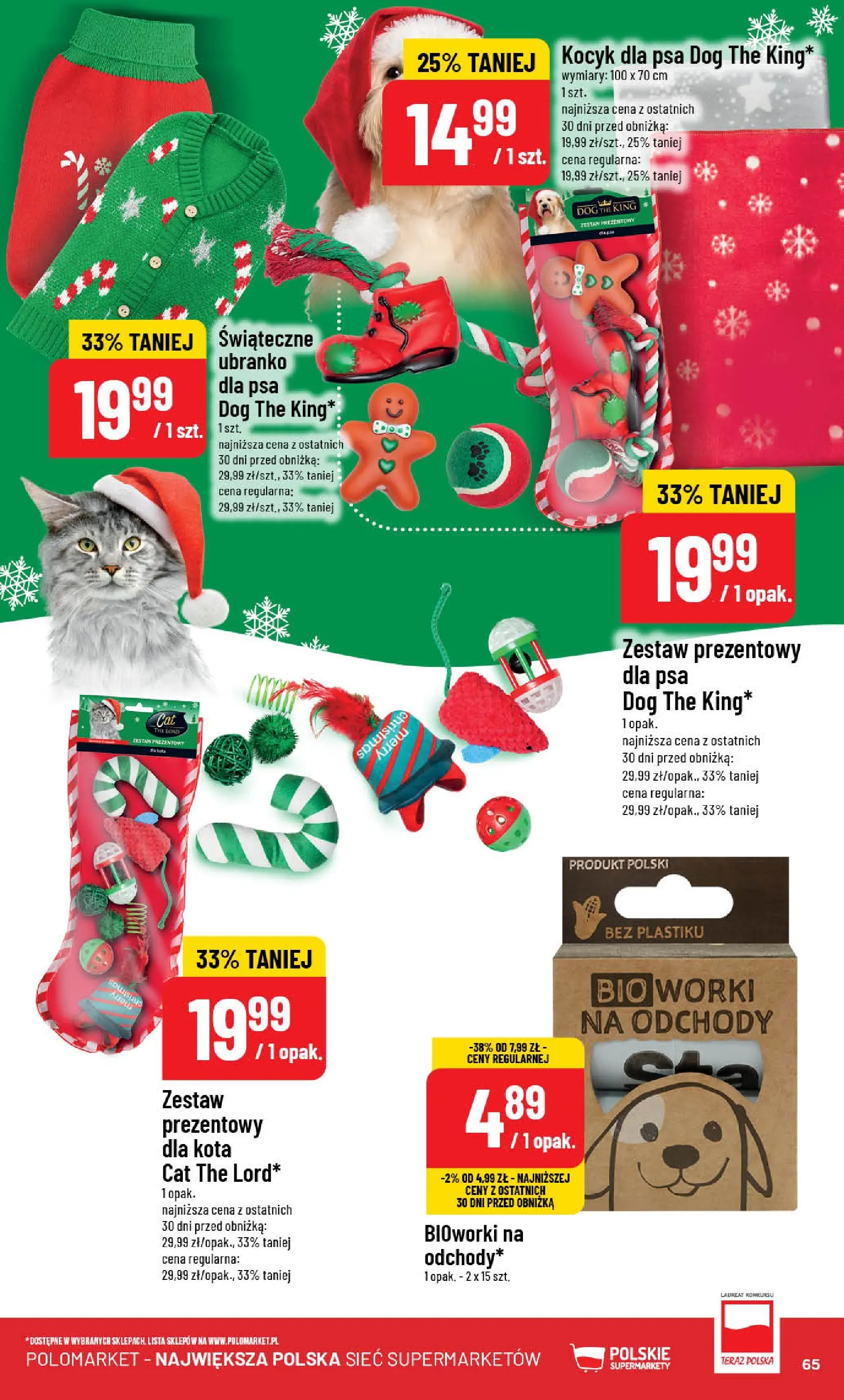 Nowa POLOmarket gazetka od jutra (19.11.2025) | Strona: 65 Nowa POLOmarket gazetka od jutra 19.11.2025 (PDF) | Strona: 65