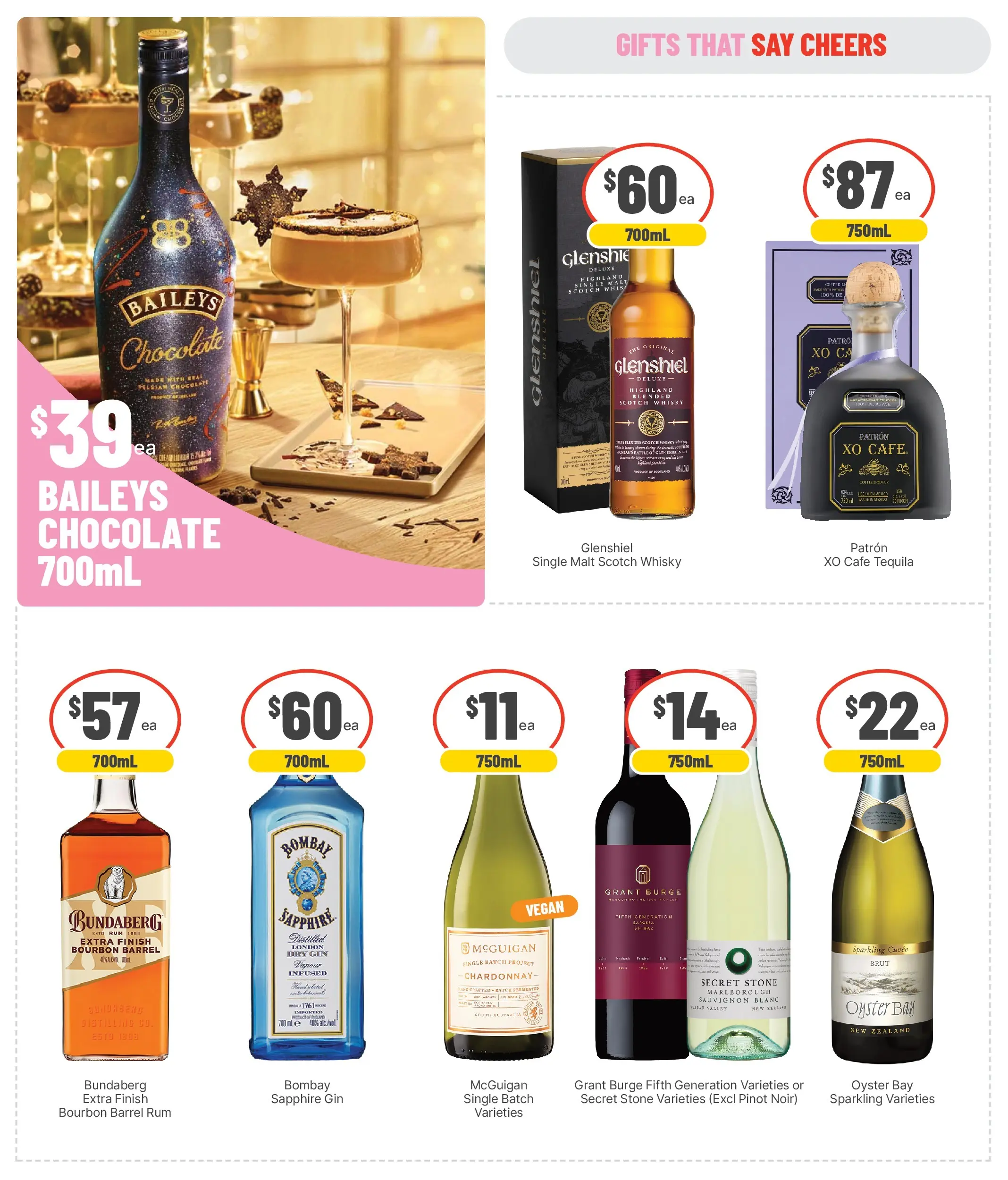 Deals - Add a Gift to your Xmas Shop 19/11 - 18/11/2025 > weekly / monthly specials | Page: 4 | Products: Bourbon, Gin, Rum, Scotch