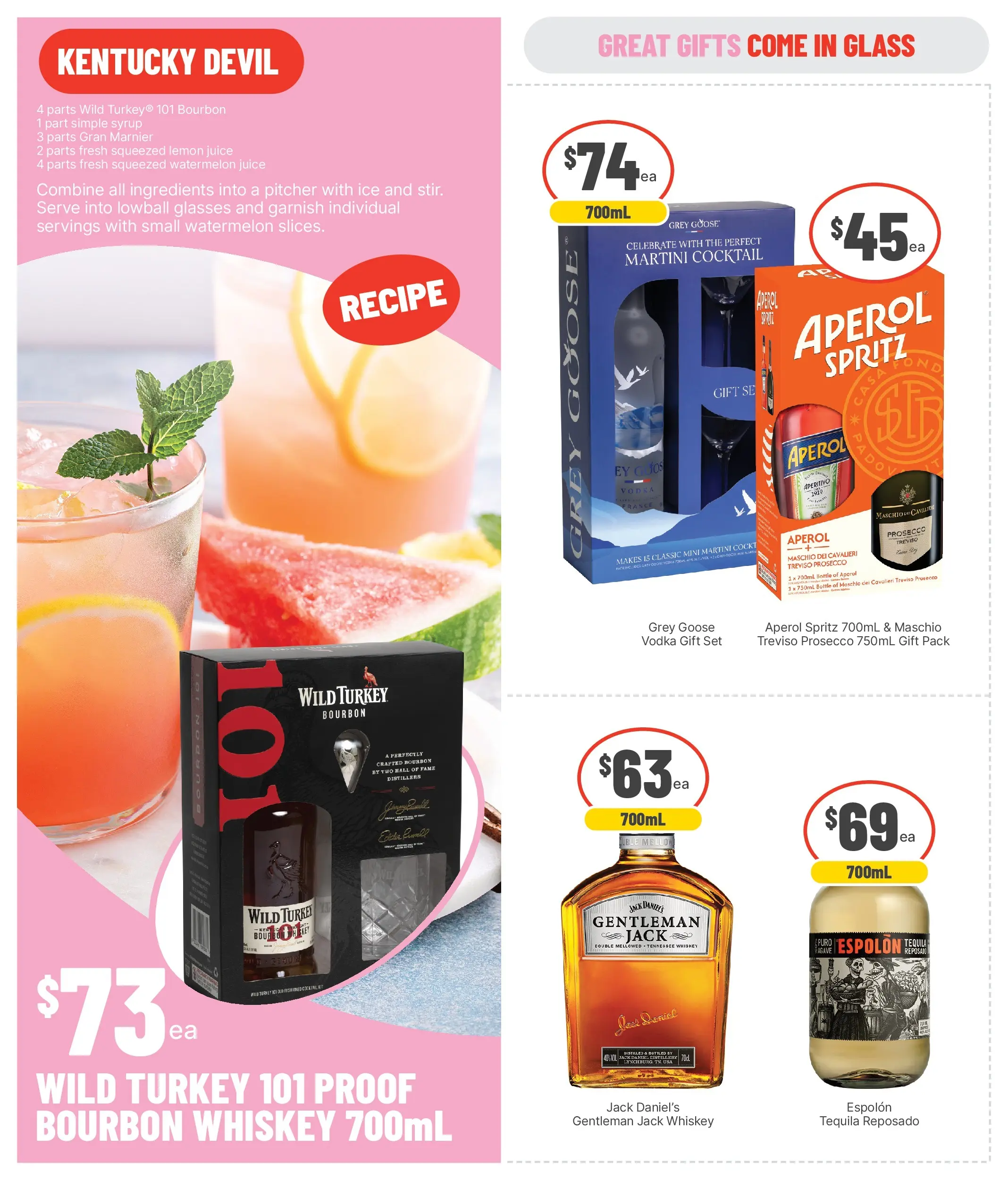 Deals - Add a Gift to your Xmas Shop 19/11 - 18/11/2025 > weekly / monthly specials | Page: 2 | Products: Bourbon, Vodka, Whiskey, Watermelon