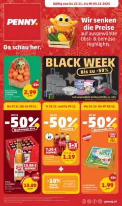 Penny Markt - Black Friday ab 27.11.2025 gültig Penny Markt - Black Friday ab 27.11.2025 gültig