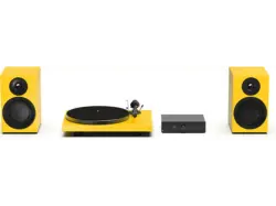 Pro-Ject Colourful Audio System E, Satin Gelb; HiFi Set