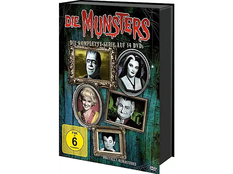 Die Munsters - komplette Serie [DVD]