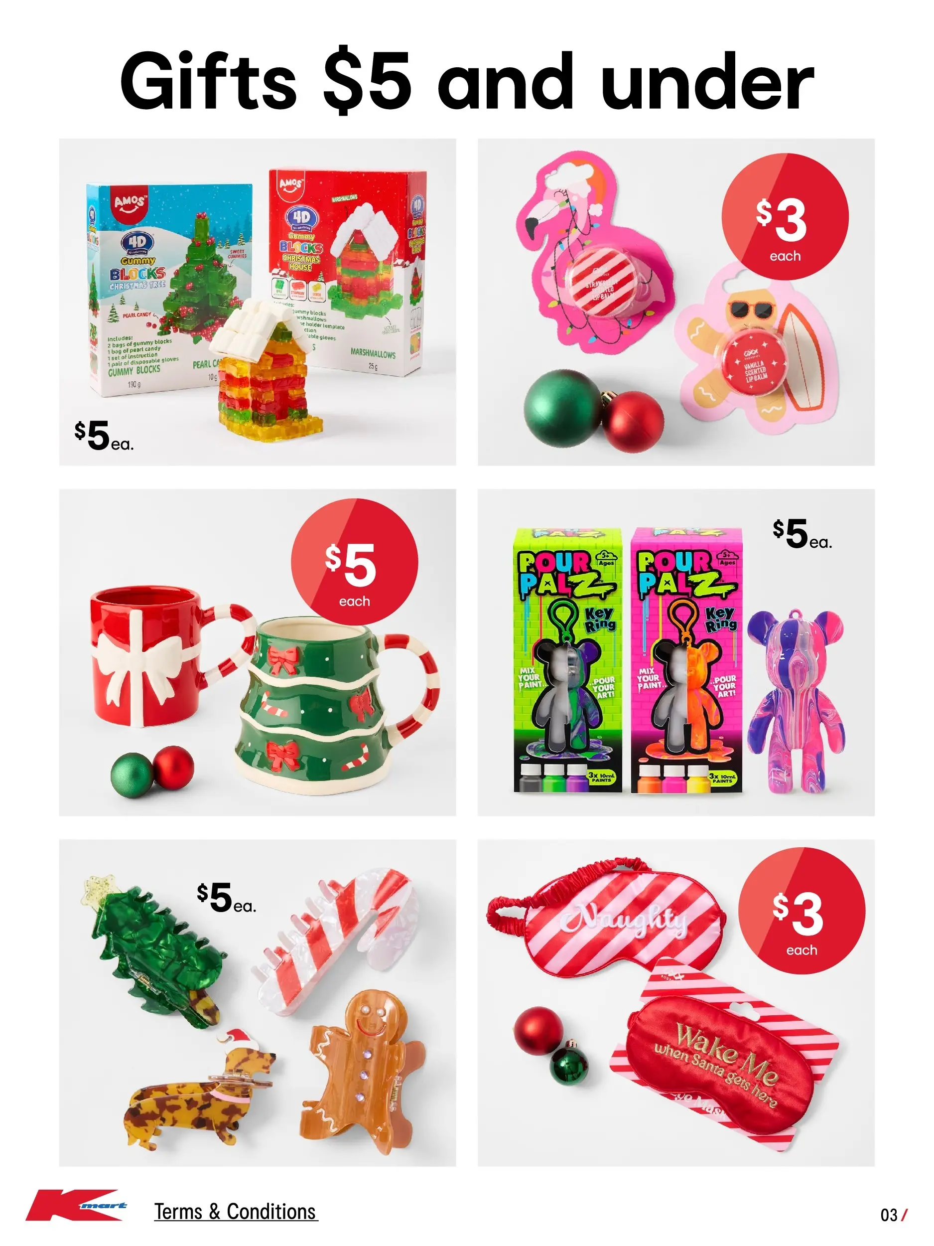 ﻿﻿Kmart catalogue valid from 19/11/2025 > Online Australia | Page: 3 | Products: Gloves, Bag
